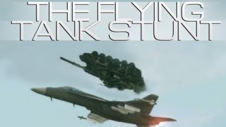 Flying Tank Stunt - Battlefield 3 Cinematic by Wovn
