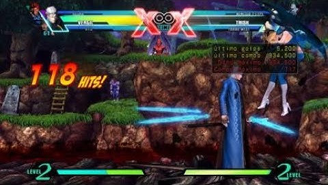 ULTIMATE MARVEL VS. CAPCOM 3 Vergil Swords Loop