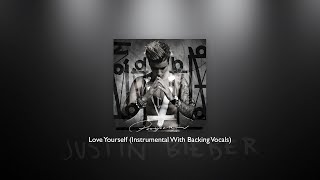 Justin Bieber - Love Yourself (Instrumental With Backing Vocals) Resimi