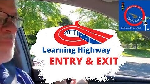 HIGHWAY ENTRY AND EXIT |  ROAD NAVIGATION WITH MR. T.