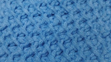 Tunisian crochet lattice stitch tutorial for beginners