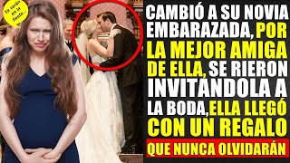 Cambió a su novia embarazada por su mejor amiga y la invitaron a la boda, ella llegó con un...