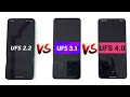 UFS 4.O VS UFS 3.1 VS UFS 2.2 SpeedTest🚀🚀🚀