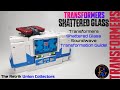 Transformers shattered glass soundwave transformation guide
