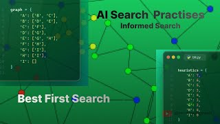 Best First Search | AI Search Practises | Simple implementation | 03