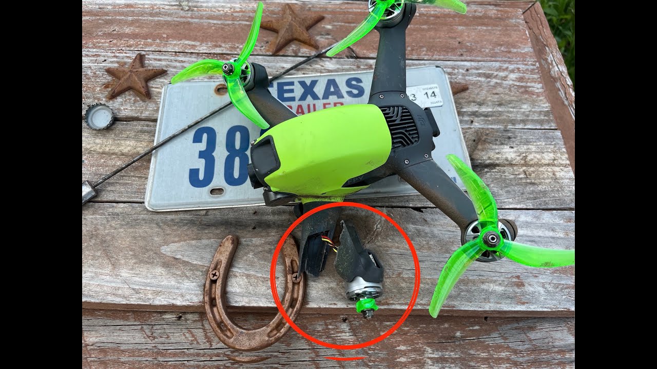 DJI FPV Drone Crash + Turtle Mode