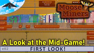 A Look at the Mid Game | Moose Miners - First Look ep02 screenshot 5