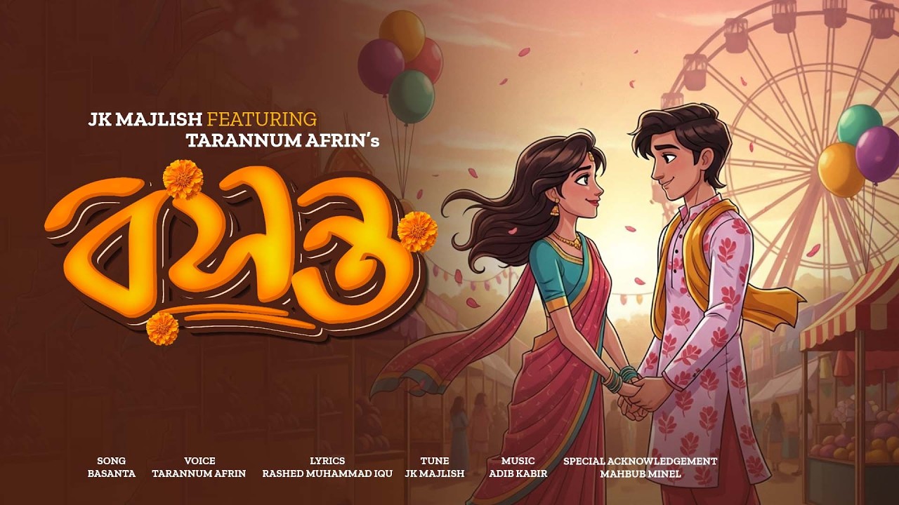 Guarda বসন্ত (Basanta) | Romantic Bangla Song 2026 | JK Majlish ft. Tarannum Afrin | Official Music Video su YouTube Guarda বসন্ত (Basanta) | Romantic Bangla Song 2026 | JK Majlish ft. Tarannum Afrin | Official Music Video su YouTube