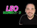 Leo  "Prepare For This! Much Better Than You Think!" December 21st - 27th