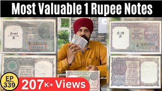 1 Rs Note Indian notes Value | The Currencypedia #indiannotes