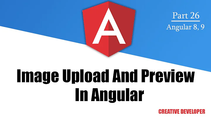 Upload image and show preview in angular || Angular || Angular Tutorial || Image Upload In Angular