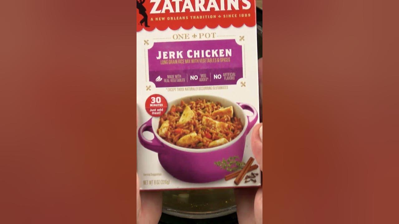 shorts Instant Pot Jerk Chicken and Rice with Pigeon Peas Zatarain