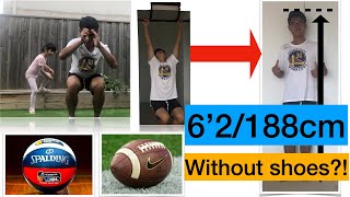 How I grew to 6'2 WITH PARENTS ONLY 5'6 and 5'4 by doing these EXERCISES! START BEFORE ITS TOO LATE!