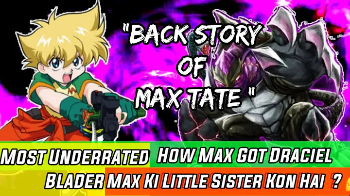 Beyblade Back Story Of Max Tate | How Max Got Drac...