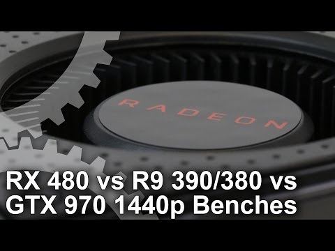 Radeon RX 480 vs GTX 970/ R9 390/ R9 380 1440p Gaming Benchmarks