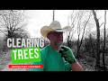 First Day Clearing Our New Property | Tractor, Chainsaw & Brush Hog (Part 1)