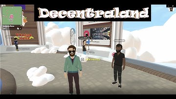 (MANA) Decentraland | Metaverse walkthrough of the Digital World.  Learn how to join the Metaverse.
