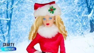 10 Best Hacks To Create DIY Miniature Winter Wonderland For Barbie