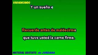 Karaoke - Señora - Joan Manuel Serrat