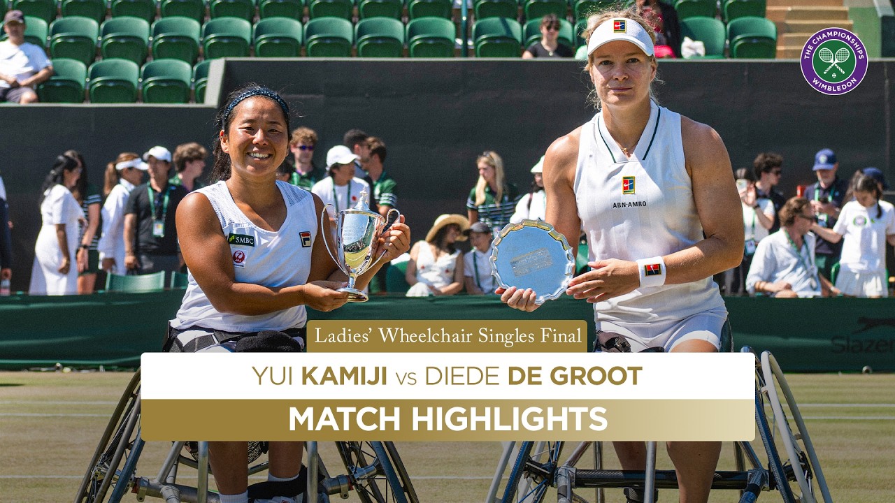 Career GOLDEN Slam! 💛 | Yui Kamiji vs Diede De Groot | Ladies' Wheelchair Singles | Wimbledon 2026