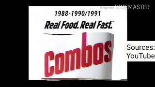 Combos Snacks Logo Evolution 1982-2018