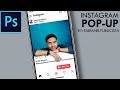 Pop-up para Instagram | Photoshop | TUTORIAL #71 | Español