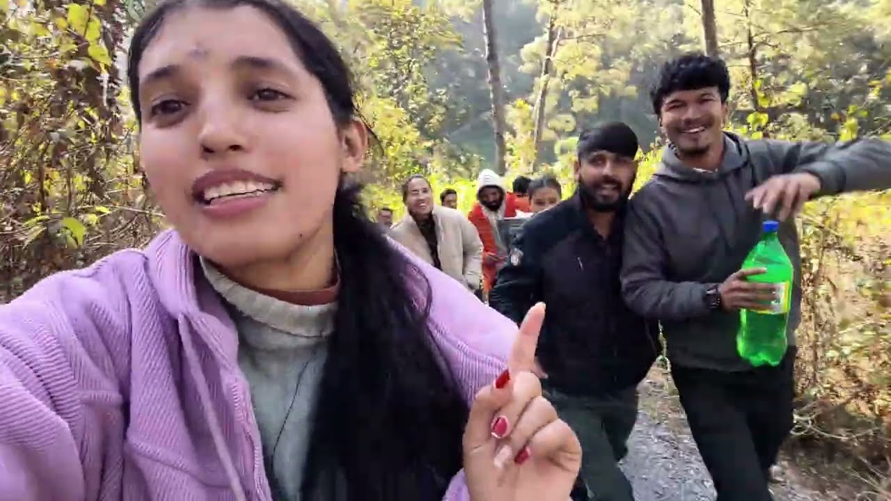 Hidimba temple trek Bhimtal // Himalyan temple#youtubevlogs #vlogginglife #vlog #vlogger #vlogs #