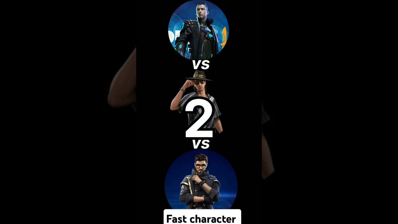 Alok Vs Chrono Vs Santino | who is fast character | 