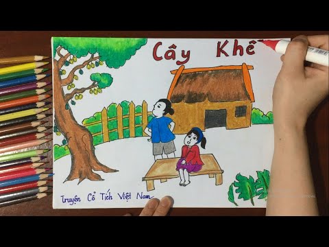 Video Trang Trí Bìa Sách : Cây Khế - youtube