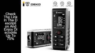 DEKO  Handheld Laser Distance Meter Mini Laser Rangefinder Laser Tape Range Finder Diastimeter Measu