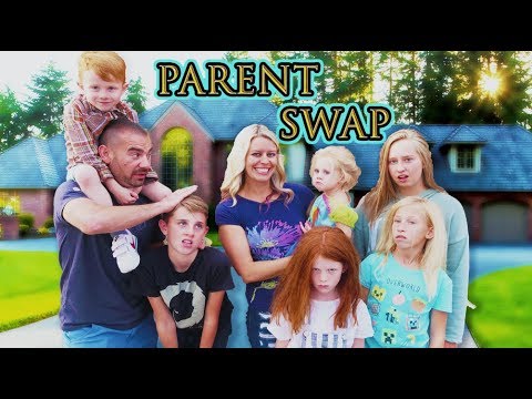 24 Hours With New Kids And Exchange Student! | Parent Swap With April And Davey!