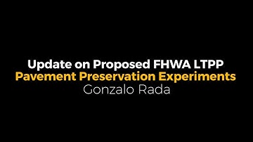 Proposed FHWA LTPP Pavement Preservation Experiments