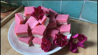 rose lemon squares