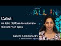 Calisti An Istio Platform To Automate Microservice Based Applications
