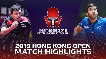 Aleksandar Karakasevic vs Niagol Stoyanov | 2019 ITTF Hong Kong Open Highlights (Pre)