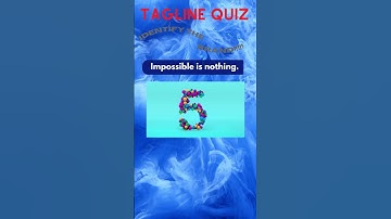 Brand Tagline Blitz: Can You Guess Them All? 🤔🔍 1