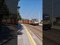 Treno merci Container MSC con locomotiva elettrica Medway in Piemonte, Containerzug, train