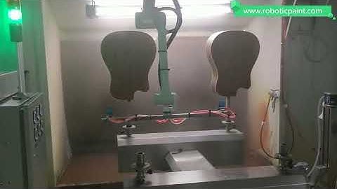 Painting Robot for Guitar Varnishing (Live)