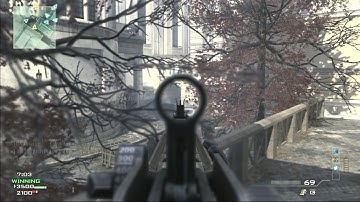 CoD MW3 Naked CM901 MOAB Gameplay