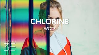 Video thumbnail of "Julia Wolf - Chlorine (Lyrics)"