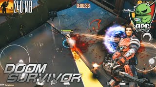 Doom Survivor / Guns Of Survivor (Gameplay Review) || meratakan zombie lagi || #doomsurvivor screenshot 5
