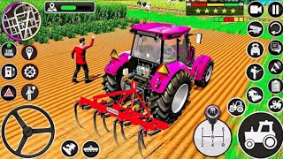 Modern Tractor Farming Driving Simulator 3D - New Tractor Games - Android  Gameplay screenshot 1