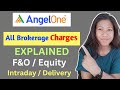 Angel One brokerage charges | Angel One Intraday trading, Options Trading and Delivery charges