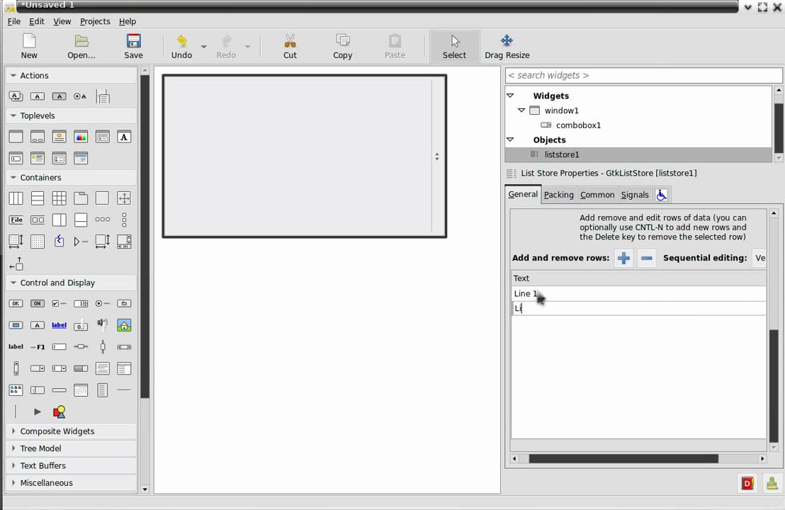 Creating using Glade YouTube