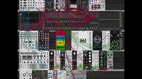 PATCH SKETCH 035 - 90s Melodic Acid Techno Loop [VCV Rack] #Shorts