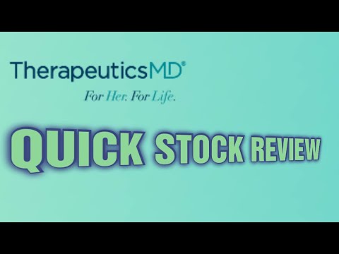 txmd stock Update New TherapeuticsMD (TXMD) Quick Stock Review