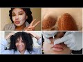 MAINTENANCE VLOG: MY NATURAL HAIR, LIP INJECTIONS + WHAT I USE FOR MY SKIN | AALIYAHJAY