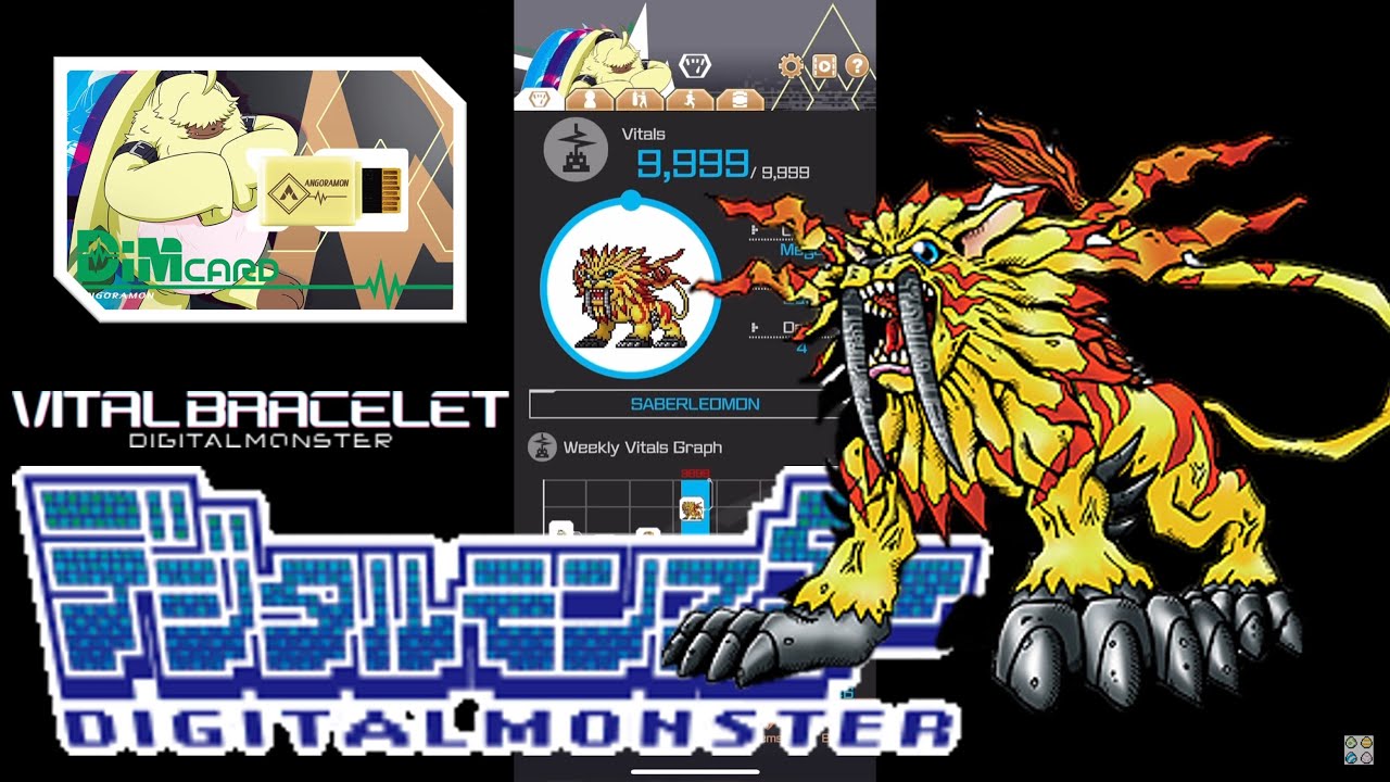Digimon Vital Bracelet Lab - Journal Log #127.5 Saber Leomon
