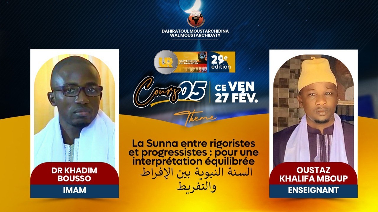 🔴Direct Tivaouane | UR 2026 - Thème : La sunna entre rigoristes et progressistes : pour une ...