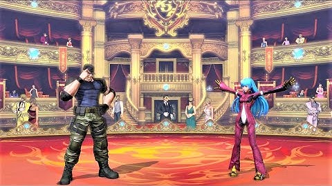 Clark Still vs Kula Diamond (Hardest AI) - KOF XIV